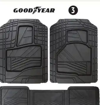 Canadian Tire Goodyear semi-custom floor mats, 5-pc black offer