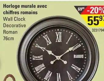 Sushi Shop Wall clock decorative roman 76cm offer