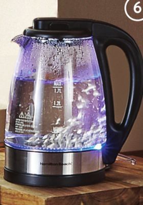 Walmart Hamilton beach 1.7 l glass kettle offer