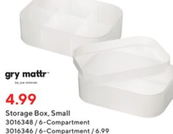 Staples Gry mattr storage box, small offer