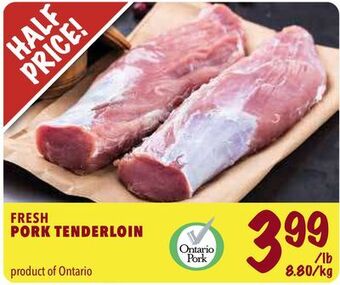 Farm Boy Fresh pork tenderloin offer