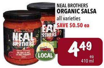 Farm Boy Neal brothers organic salsa offer