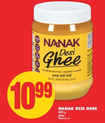 No Frills Nanak desi ghee, 800 g offer
