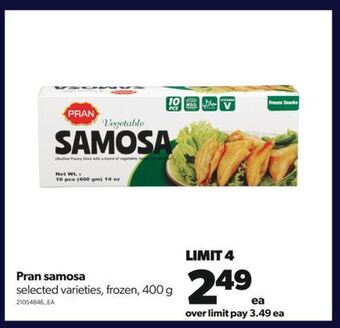 Real Canadian Superstore Pran samosa, 400 g offer