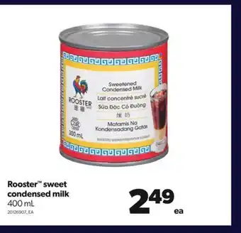 Real Canadian Superstore Rooster™ sweet condensed milk, 400 ml offer