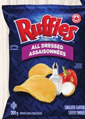 Giant Tiger Ruffles chips offer