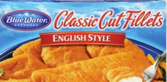 Giant Tiger Blue water frozen fish fillets offer
