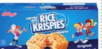 Giant Tiger Kellogg's rice krispies squares offer