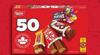 Giant Tiger Nestle mini chocolate bars offer