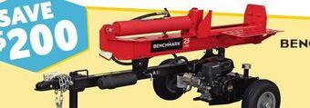 Home Hardware Benchmark gas log splitter offer