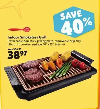Home Hardware Betty crocker indoor smokeless grill offer