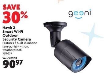 Home Hardware Hawk 2 smart wi-fi outdoor security camera offer