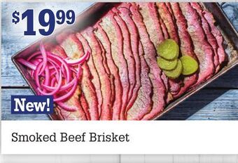 M & M Food Market Smoked beef brisket offer