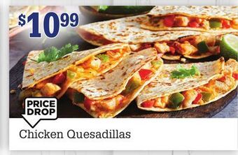 M & M Food Market Chicken quesadillas offer