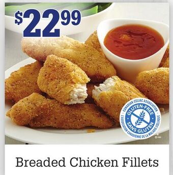 M & M Food Market Breaded chicken fillets offer