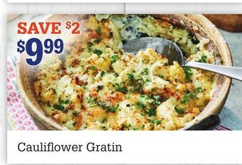 M & M Food Market Cauliflower gratin offer