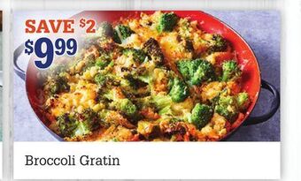 M & M Food Market Broccoli gratin offer
