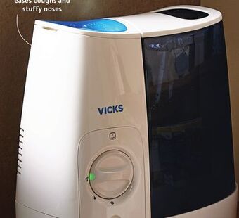 Walmart Vicks warm mist humidifier offer