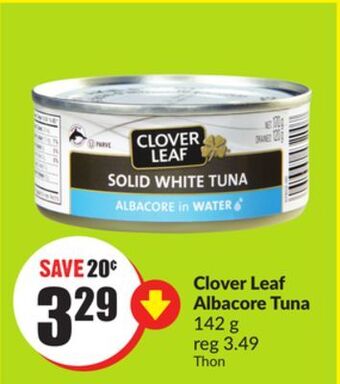 Chalo FreshCo Clover leaf albacore tuna 142 g offer