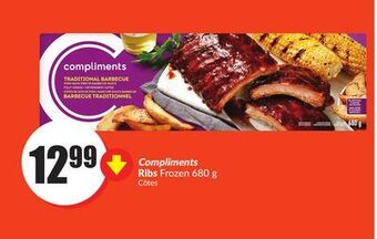 Chalo FreshCo Compliments ribs frozen 680 g offer