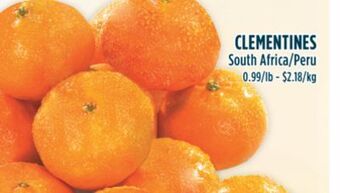 Marché Adonis Clementines offer