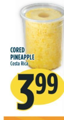 Marché Adonis Cored pineapple offer