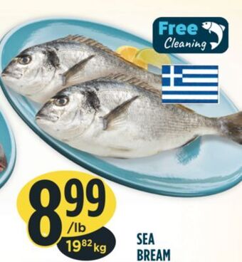 Marché Adonis Sea bream offer