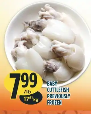 Marché Adonis Baby cuttlefish offer