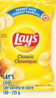 Marché Adonis Lay's chips offer
