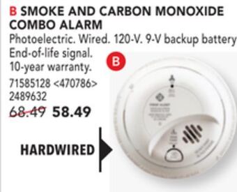 RONA First alert smoke and carbon monoxide combo alarm offer