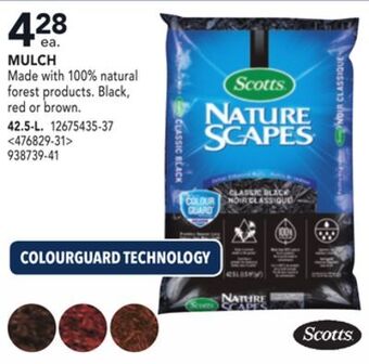 RONA Scotts mulch offer