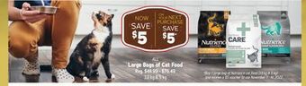 Ren’s Pets Depot Nutrience large bags of cat food offer