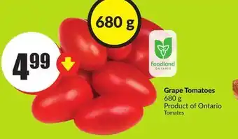 FreshCo Grape tomatoes 680 g product of ontario offer