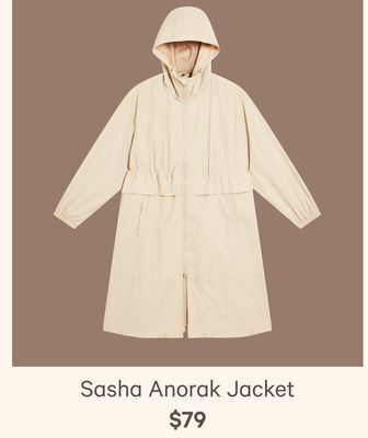 Sasha anorak jacket