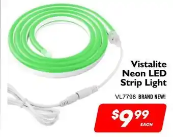 Factory Direct Vistalite neon led strip light offer
