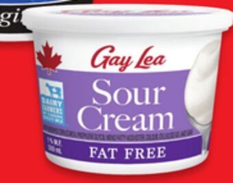 Walmart Gay lea sour cream offer