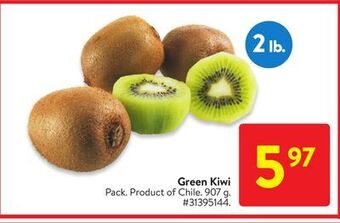 Walmart Green kiwi offer