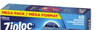 Walmart Ziploc mega pack freezer bags offer