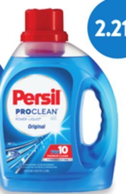 Walmart Persil laundry detergent offer
