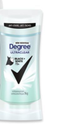 Walmart Degree antiperspirant offer