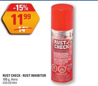 NAPA Auto Parts Rust check - rust inhibitor offer
