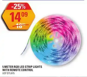 NAPA Auto Parts 5 meter rgb led strip lights with remote control offer