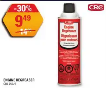 NAPA Auto Parts Crc engine degreaser offer
