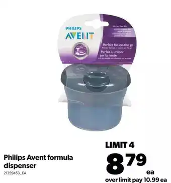 Real Canadian Superstore Philips avent formula dispenser offer