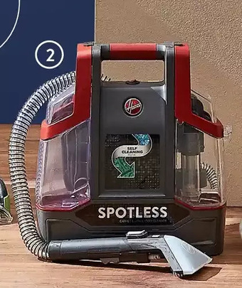 Walmart Hoover spotless portable carpet cleaner offer