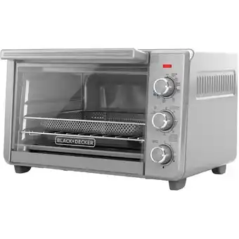 Walmart Black+decker crisp 'n bake air fry toaster oven offer
