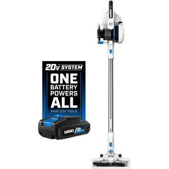 Walmart Hart 20v cordless stick vacuum kit offer