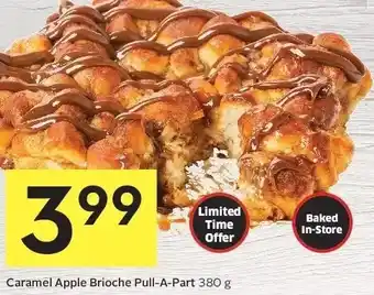 Foodland Caramel apple brioche pull-a-part offer