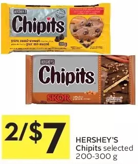 Foodland Hershey's chipits offer
