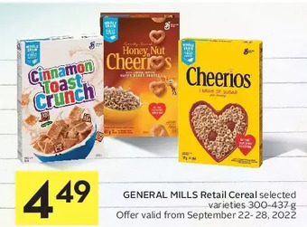 Foodland General mills retail cereal offer